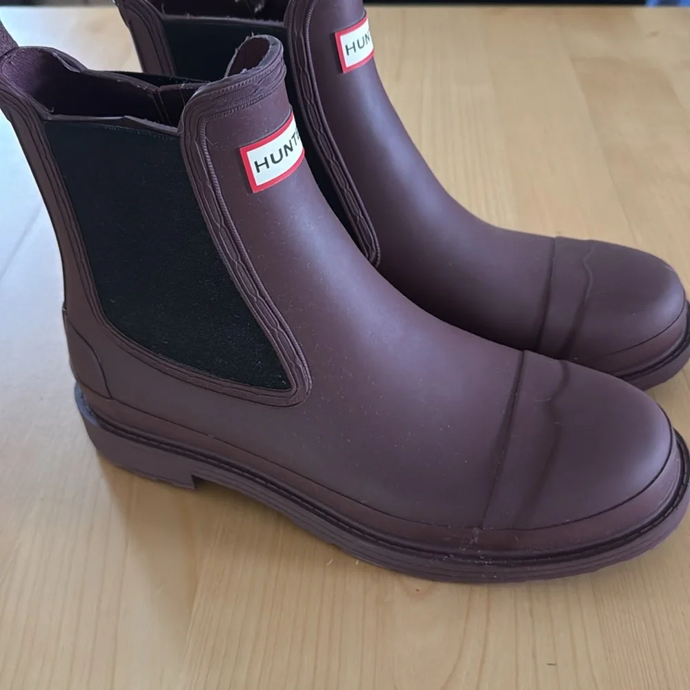 Hunter Men’s Commando Chelsea Boot Like New size 9